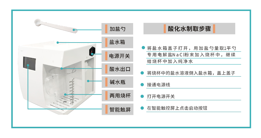 2022款XD-500型商用酸性氧化电位水消毒水生成机(图1)