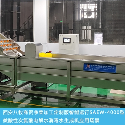 智能运行SAEW-4000-2.0型微酸性次氯酸电解水生成机(图2)